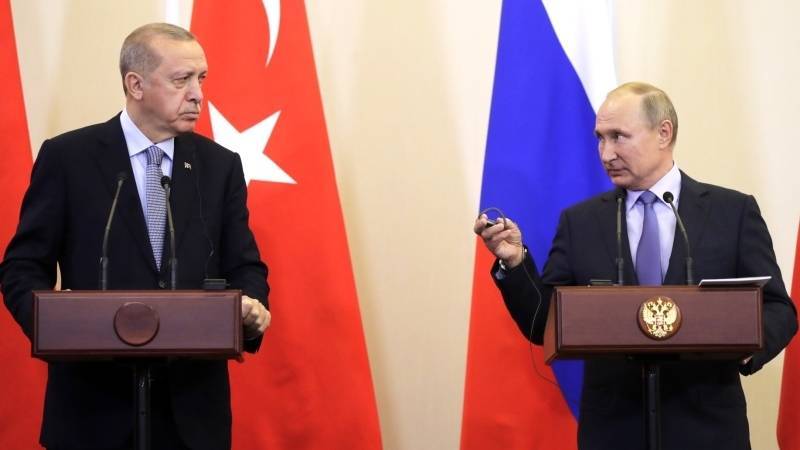 Встреча Путина и Эрдогана планируется 5 марта