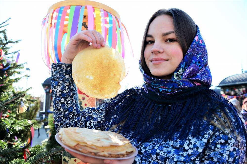 Около 50 тысяч порций блинов съели горожане за четыре дня «Московской Масленицы»