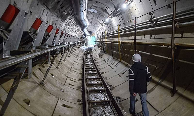 Собянин дал старт проходке двух больших тоннелей БКЛ метро