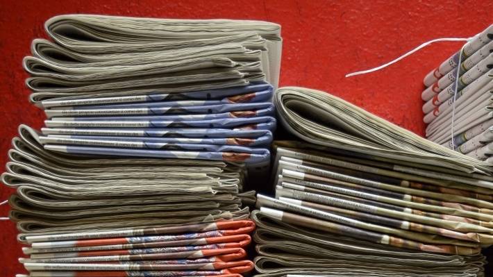 Тираж газет в России за пять лет сократился вдвое
