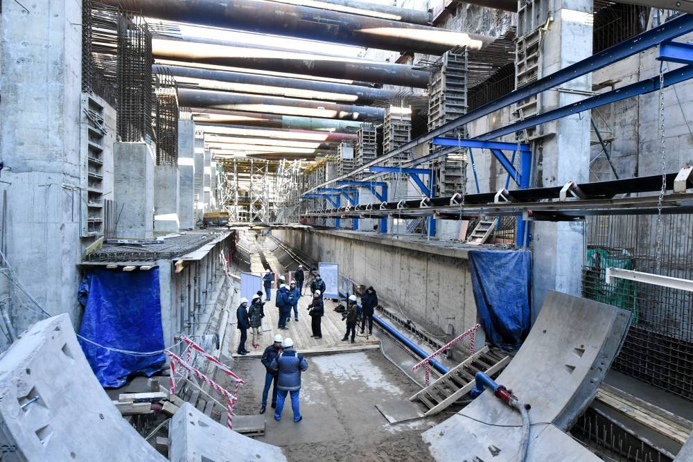 Сергей Собянин дал старт проходке двух тоннелей на БКЛ метро