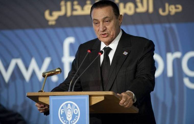 Названа причина смерти Хосни Мубарака