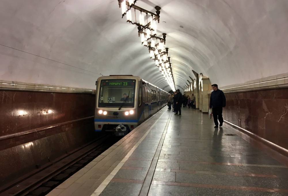 Пассажиров высадили на станции метро «Рязанский проспект» для проверки поезда