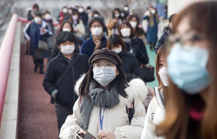 В Южной Корее коронавирус нашли у ещё 115 человек
