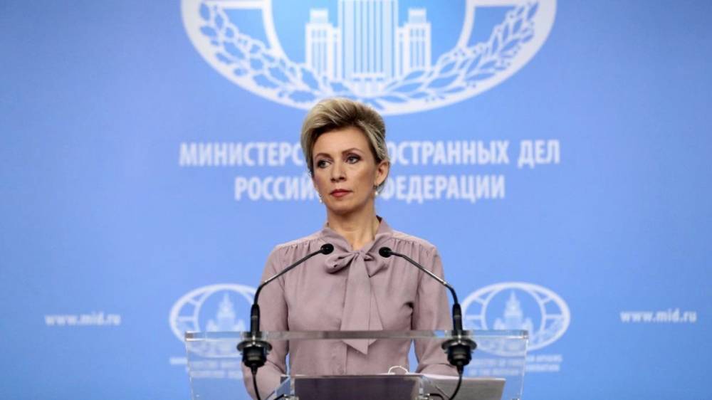 Захарова ответила на слова секретаря СНБО Украины о «военном возвращении» Крыма