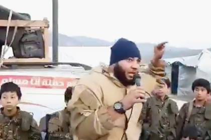 Террорист приехал в Сирию и призвал детей к джихаду