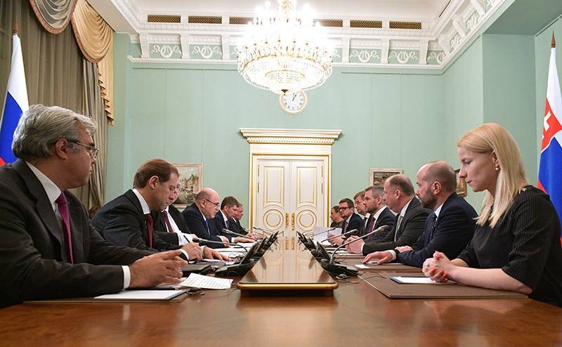 Мишустин оценил настрой Словакии на укрепление отношений с Россией