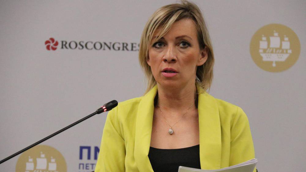 Захарова ответила на заявление секретаря СНБО Украины о «военном возвращении» Крыма