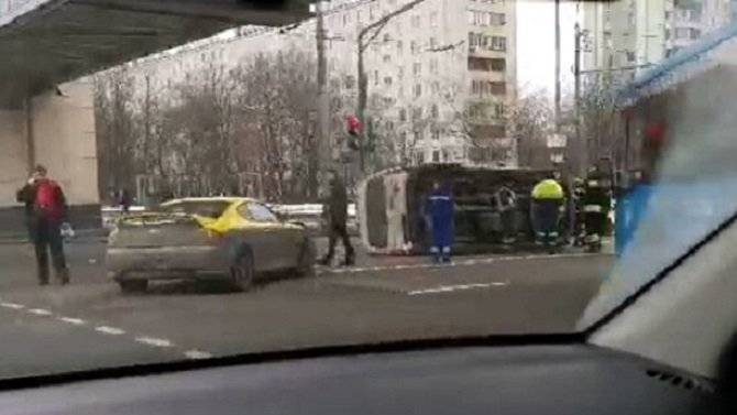 В Москве в ДТП попала «скорая»
