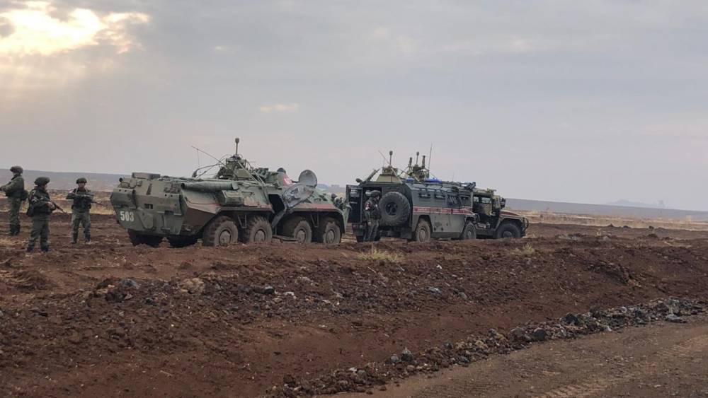 Российские военные в Сирии провели патрулирование в провинциях Алеппо, Ракка и Хасака