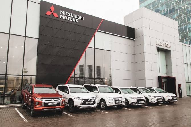 Mitsubishi открыла новый дилерский центр в Москве