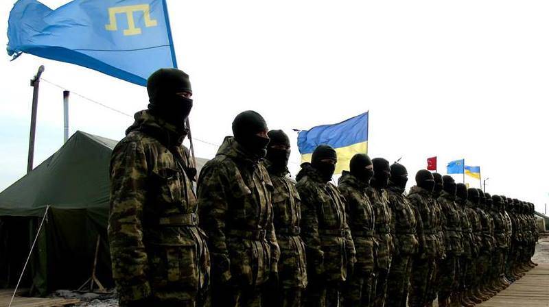 Меджлисовцы хотят свой батальон для зачистки Крымских гор от русских