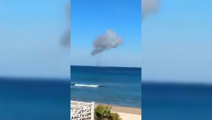 Самолет ВВС Испании потерпел крушение у берегов Мурсии