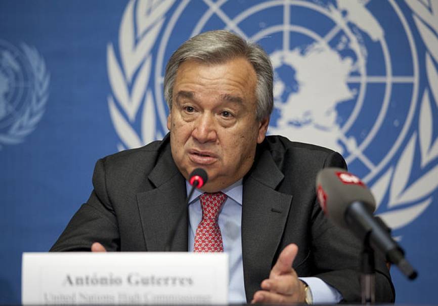 Генсек ООН Гутерриш призвал к незамедлительному прекращению огня в Идлибе