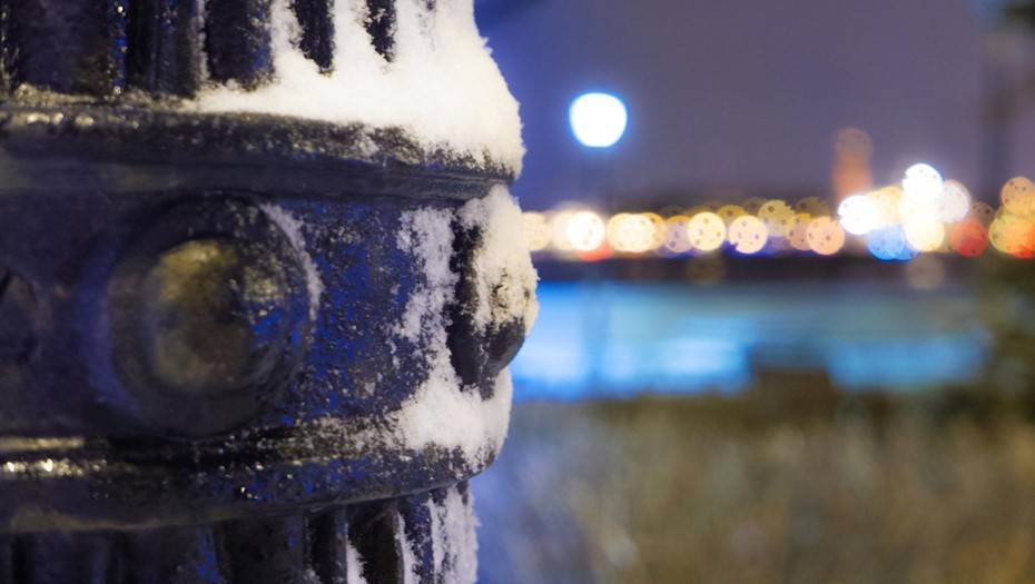 Синоптики обещают снег в Петербурге
