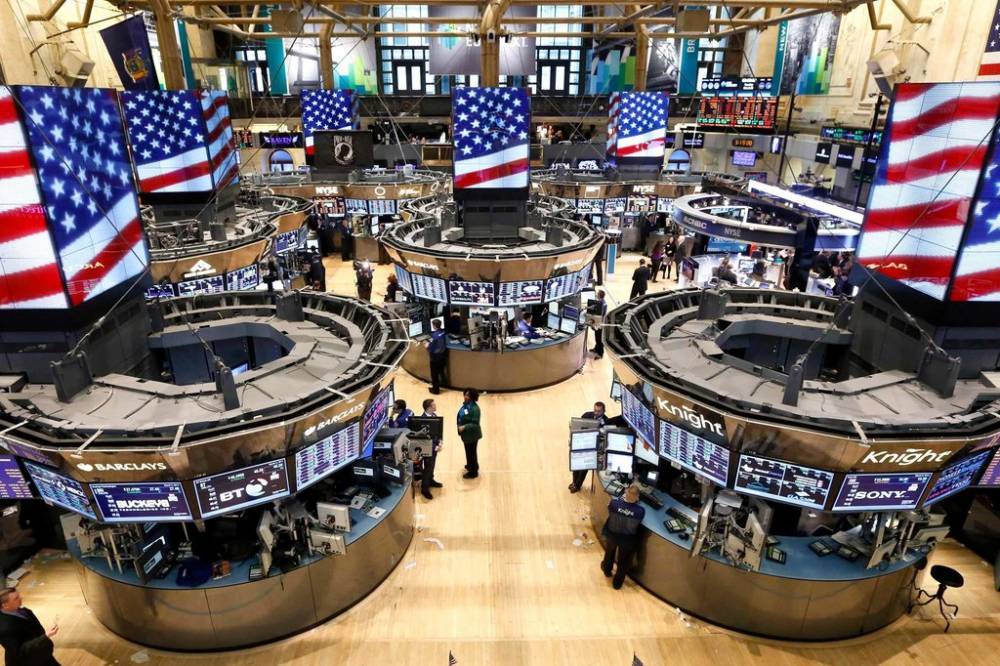 Американские фондовые биржи закрылись падением индексов шестой день подряд