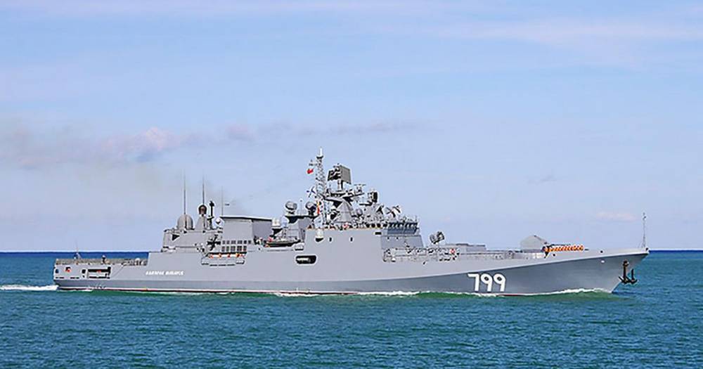 Два российских фрегата с "Калибрами" направились к Средиземному морю