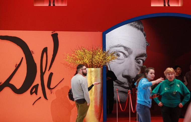 Московская выставка Дали стала самой посещаемой в России