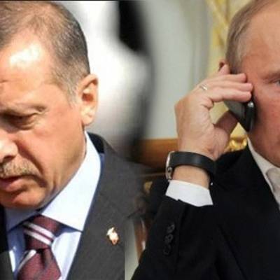 Путин и Эрдоган провели телефонный разговор по инициативе Анкары