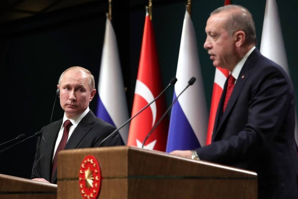 Путин и Эрдоган обсудили события в Идлибе