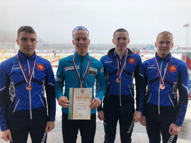 Биатлонисты Коми завоевали бронзу первенства России