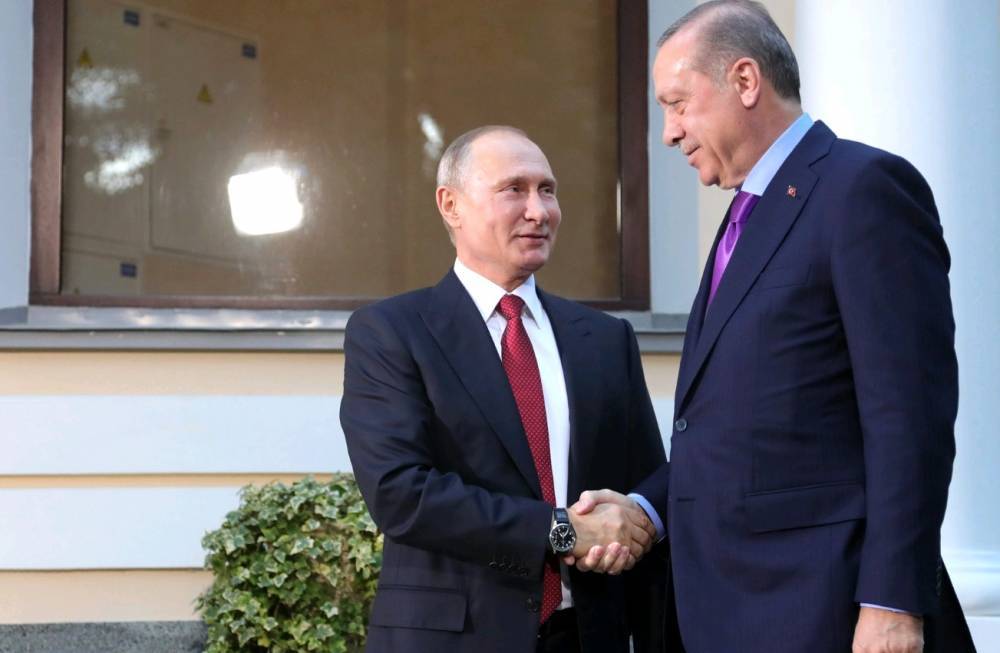 Путин обсудил с Эрдоганом обострение ситуации в Идлибе