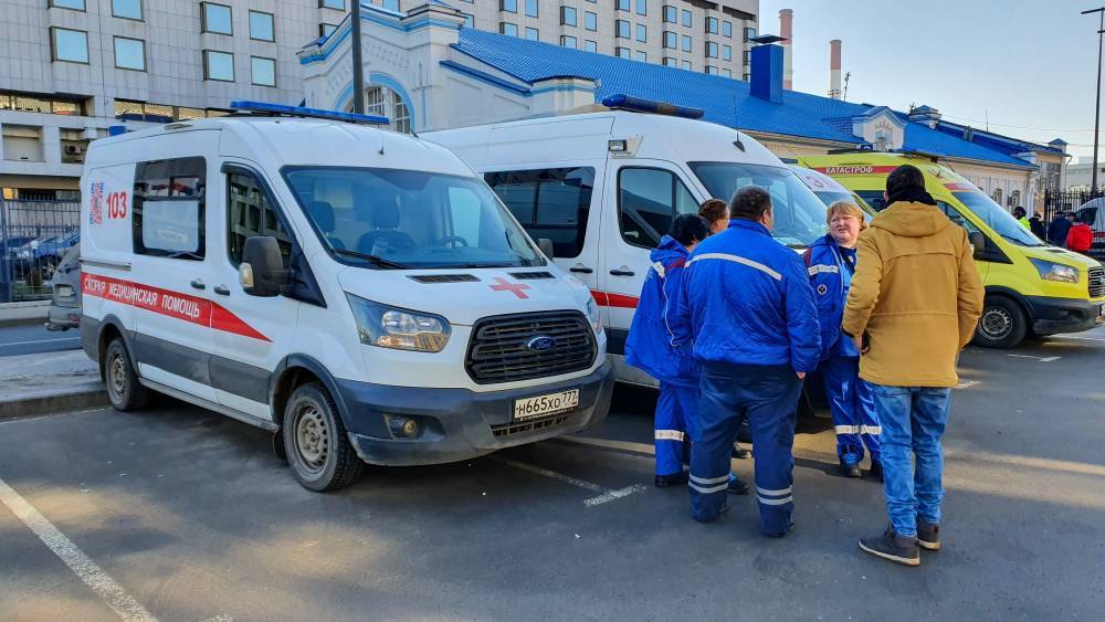 Два человека пострадали в ДТП на юге Москвы