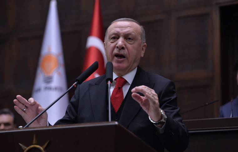 Эрдоган обсудил с европейскими лидерами ситуацию в Идлибе