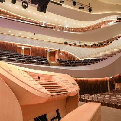 Собянин осмотрел один из крупнейших в Европе орган в концертном зале "Зарядье"