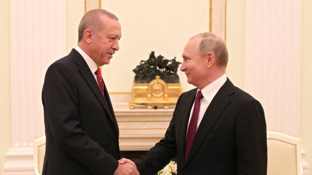 Кремль сообщил о проработке встречи Путина и Эрдогана
