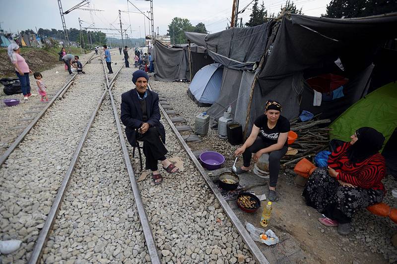 Беженцы пытались прорваться через греческую границу - Cursorinfo: главные новости Израиля