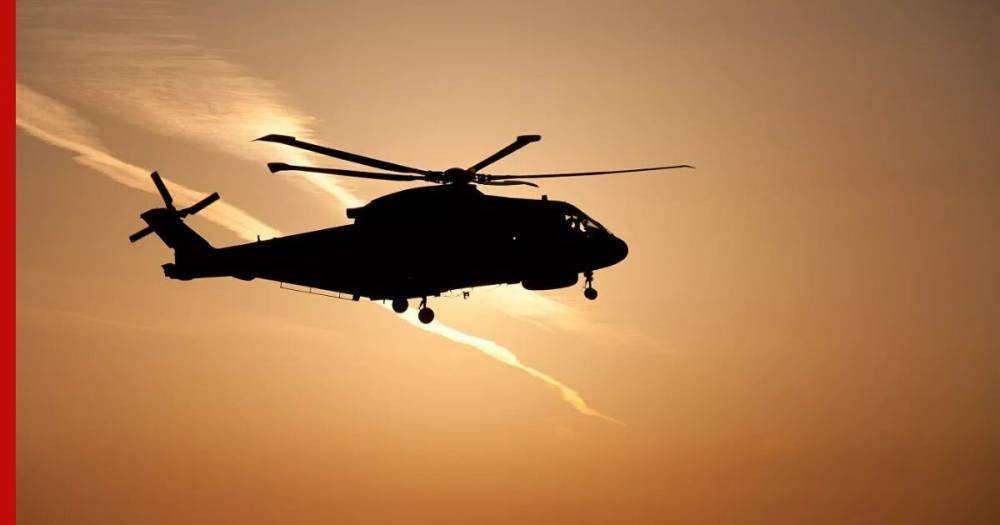 Вертолет потерпел крушение под Астраханью