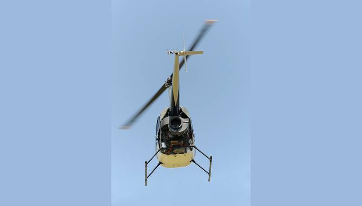 Спасательный вертолет вылетел на место крушения Robinson