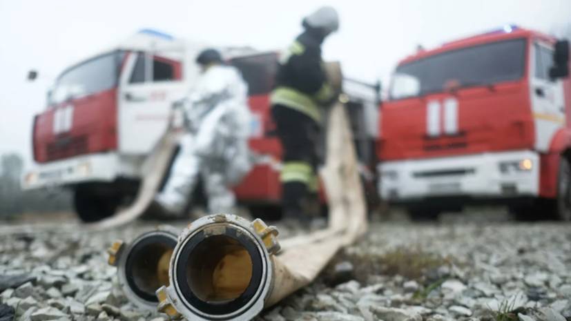 Площадь пожара в Наро-Фоминске возросла до 7200 квадратных метров