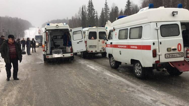 Девять детей пострадали в ДТП с автобусом под Ульяновском