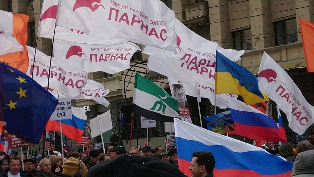 Марш Немцова в Москве едва собрал треть от заявленного числа участников - politexpert.net - Москва - Россия