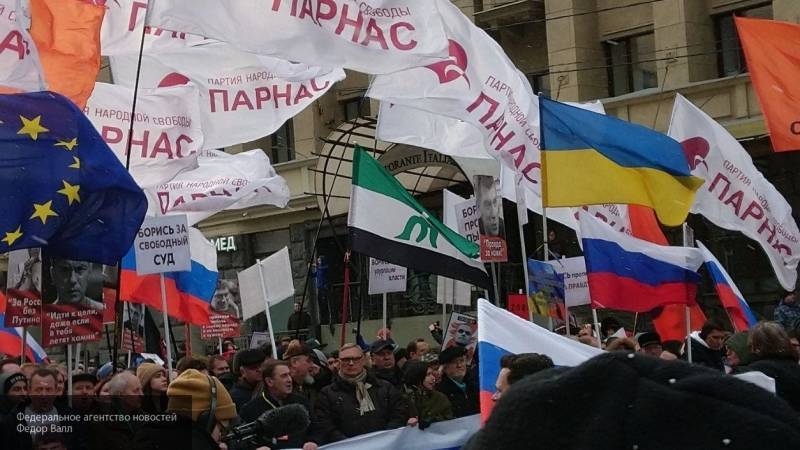 Кононенко: ходить с флагом Украины на марше Немцова — все равно, что под свастикой