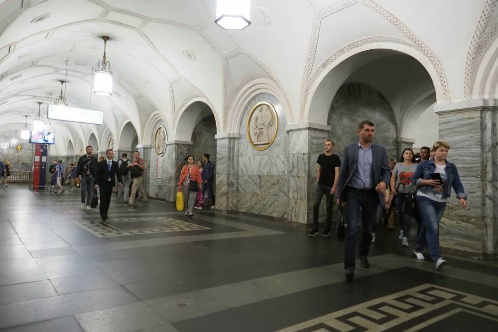 Конфликт между пассажирами произошел на станции метро «Маяковская»