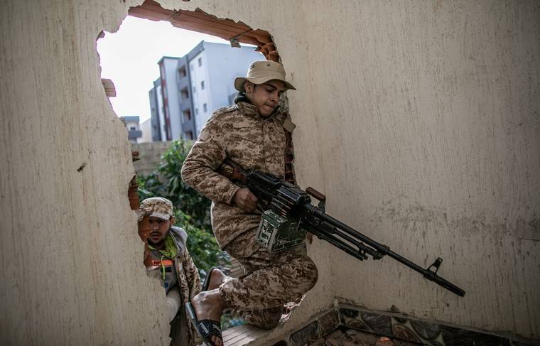 Армия Ливии сорвала атаку боевиков на юге страны