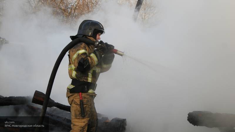 Пожар в Наро-Фоминске был ликвидирован общими усилиями доблестных пожарных