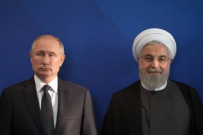 Путин обсудил коронавирус с президентом Ирана