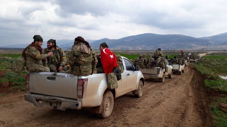 Турецкие блокпосты ВС находятся в тылу сирийских войск в районе Маарет-Нумана