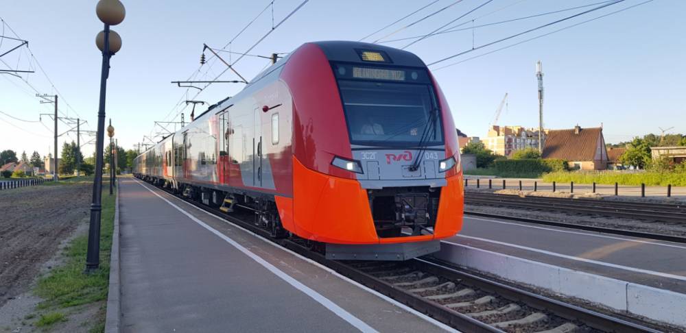 Шестая «Ласточка» отправится по Калининградской железной дороге со 2 марта