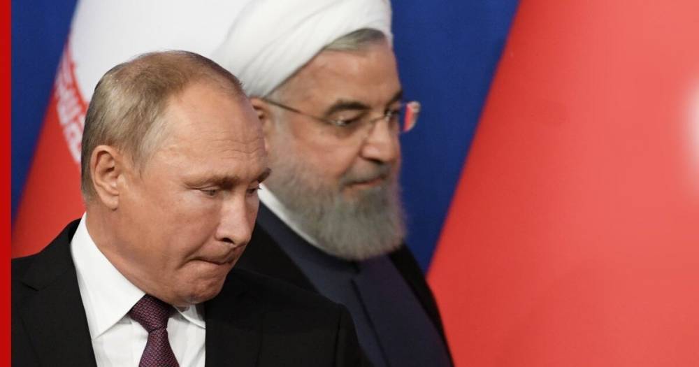 Путин выразил соболезнования президенту Ирана