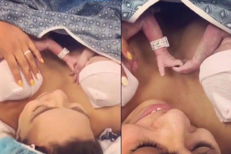 Нерушимая связь: трогательное видео взявшихся после рождения близняшек покорило всех