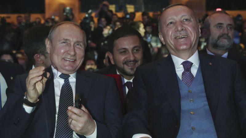 Эрдоган попросил Путина «отойти в сторону» в Сирии