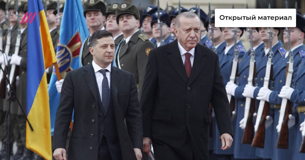 Эрдоган приветствовал почетный караул в Киеве фразой «Слава Украине!»