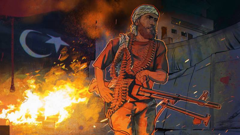 Террористы ПНС Ливии из гаубиц обстреляли район Машруа аль-Хадба