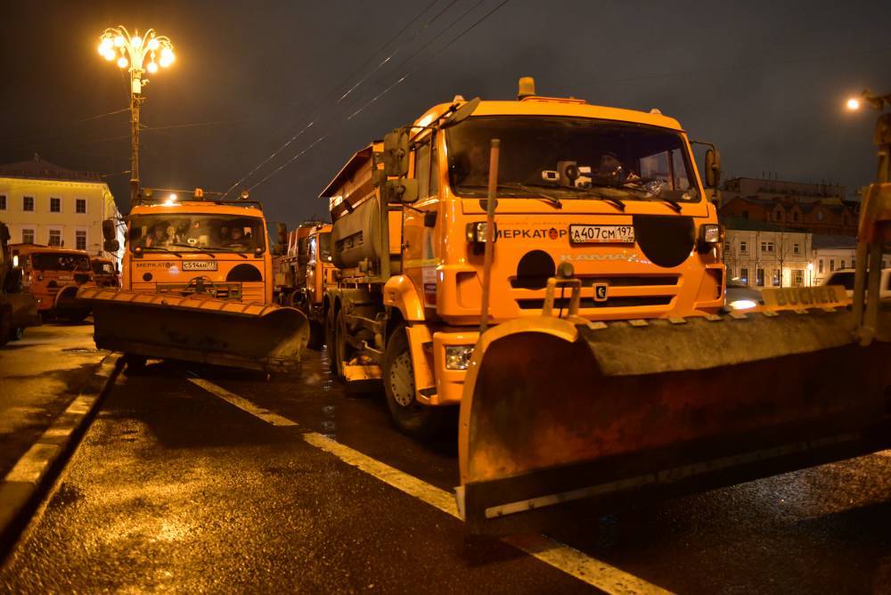 Противогололедную обработку дорог проведут в Москве из-за похолодания