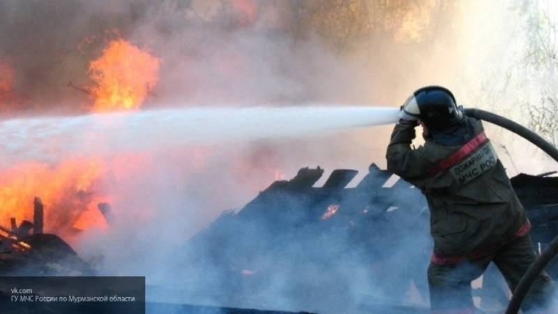 Три ребенка и женщина погибли при пожаре в частном доме в Кемеровской области